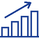 Positive Growth Chart Icon